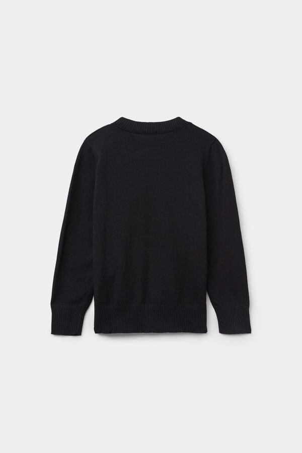 Tezenis Jersey Manga Larga Cuello Redondo Algodón Calado Niña Rebajas online
