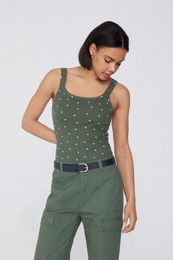 Tezenis Body de Algodón Comfy Rib Rebajas top