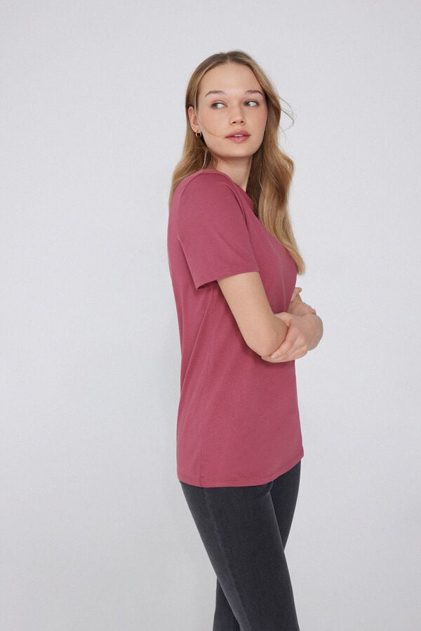 Tezenis Camiseta Basic Cuello Redondo de Algodón Precio de fábrica