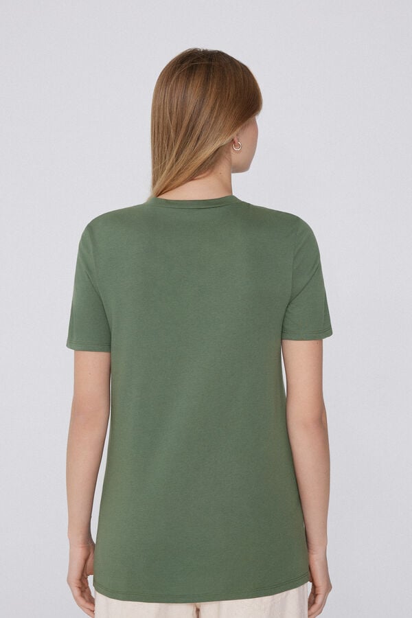 Tezenis Camiseta Basic Cuello Redondo de Algodón Oferta especial de fábrica