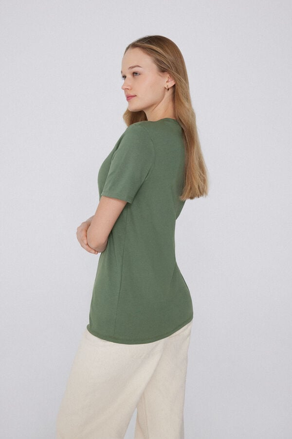 Tezenis Camiseta Basic Cuello Redondo de Algodón Oferta especial de fábrica