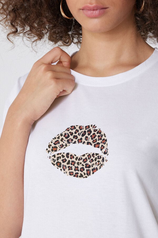 Tezenis Camiseta Algodón con Estampado Grandes descuentos