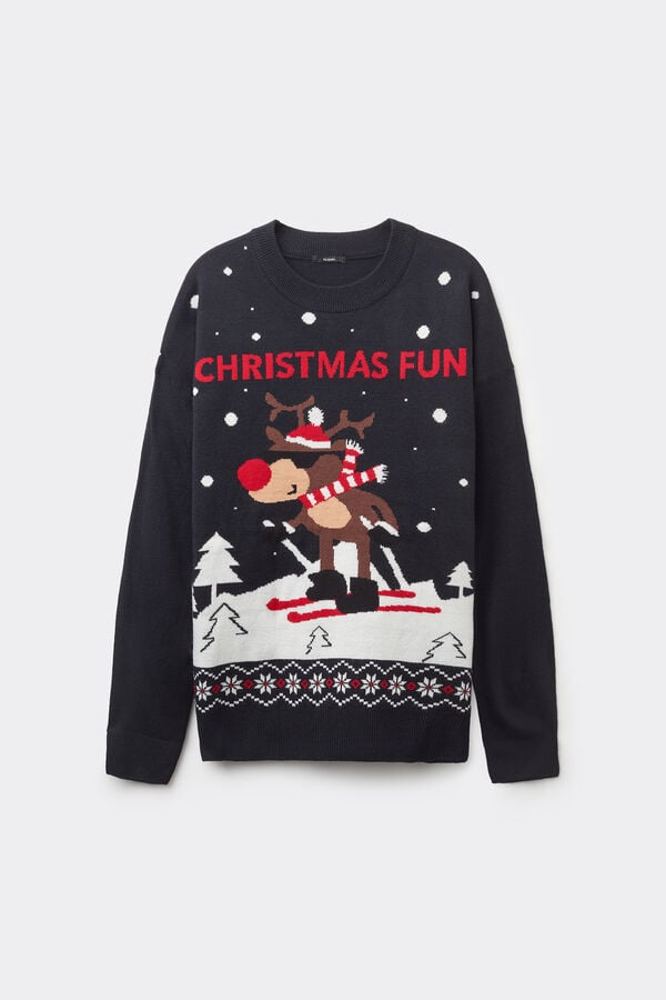 Tezenis Jersey de Manga Larga de Navidad Unisex Descuentos del mes