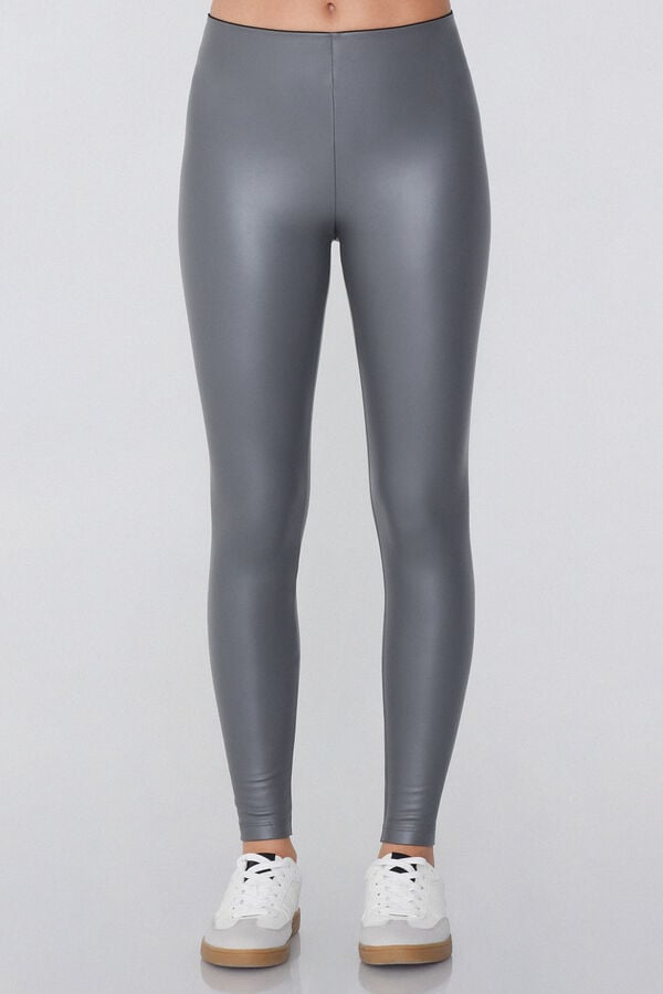 Tezenis Leggings Térmicos con Efecto Piel