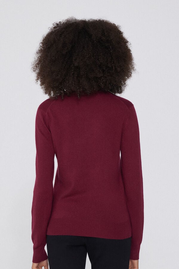 Tezenis Jersey Abrigado con Lana Manga Larga Cuello Redondo Outlet online