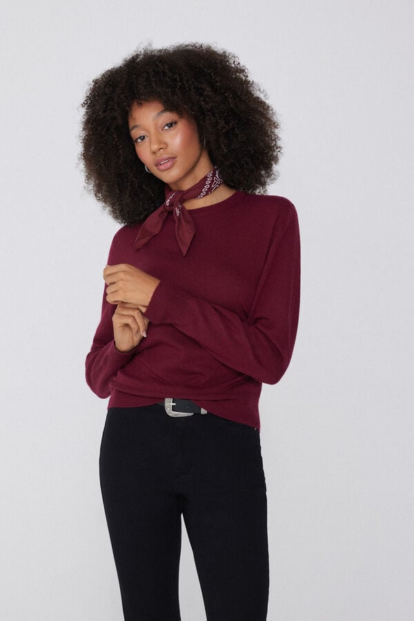 Tezenis Jersey Abrigado con Lana Manga Larga Cuello Redondo Outlet online