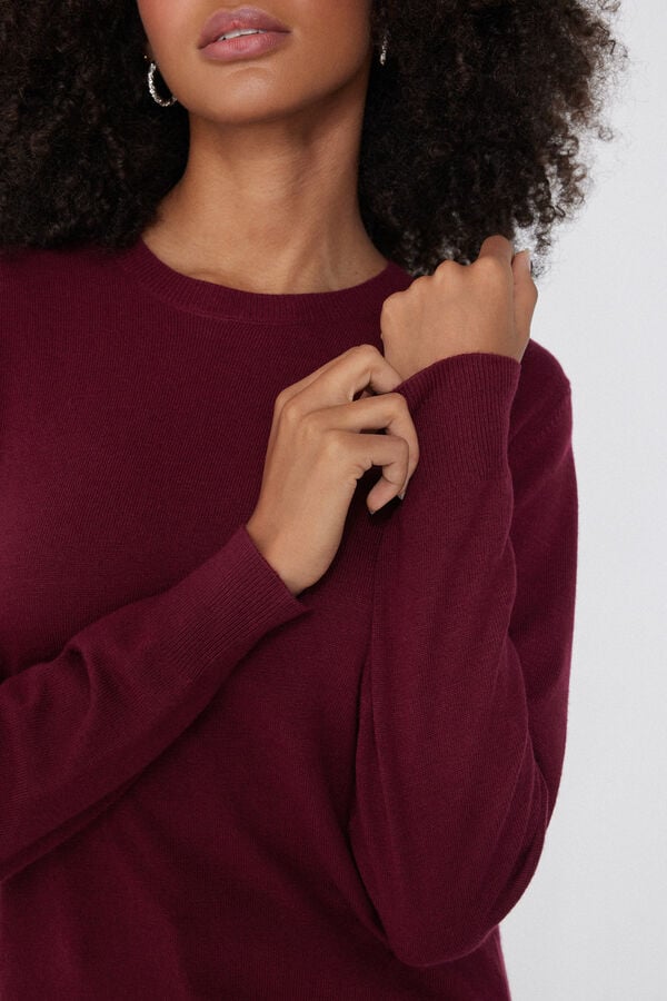 Tezenis Jersey Abrigado con Lana Manga Larga Cuello Redondo Outlet online