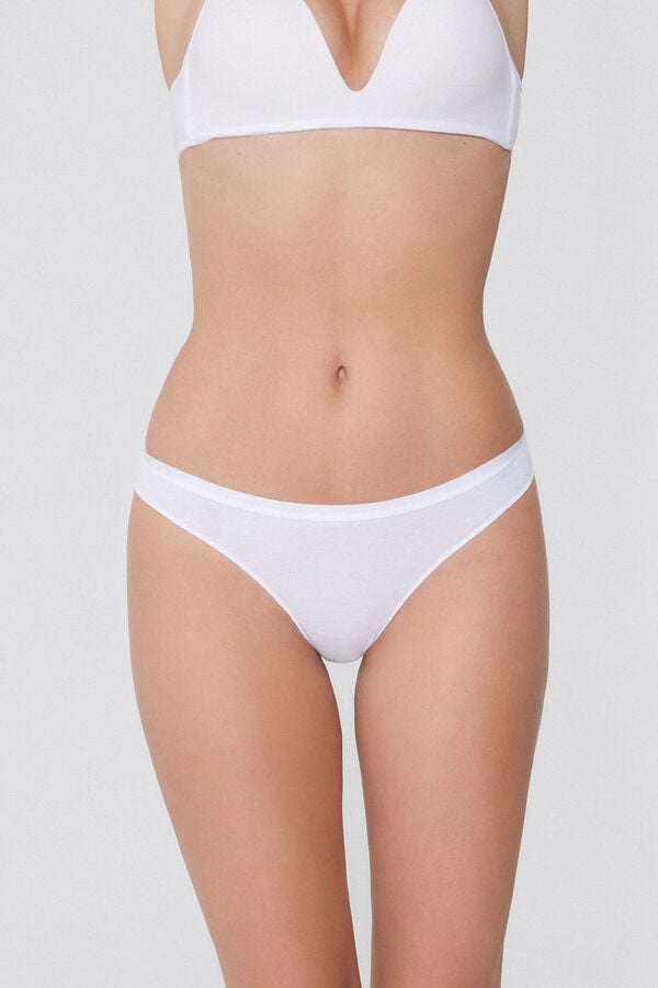 Tezenis Brasileña en Algodón Orgánico Color Sólido Rebajas online