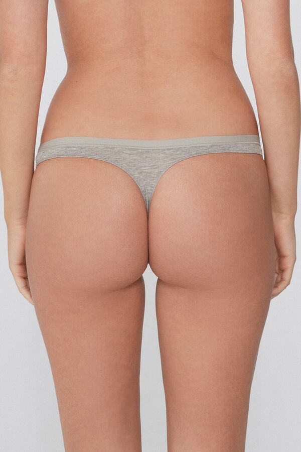Tezenis Tanga de Algodón Orgánico Rebajas top