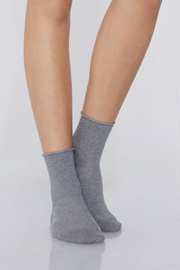 Tezenis 5 Pares de Calcetines Cortos de Algodón Sin Borde