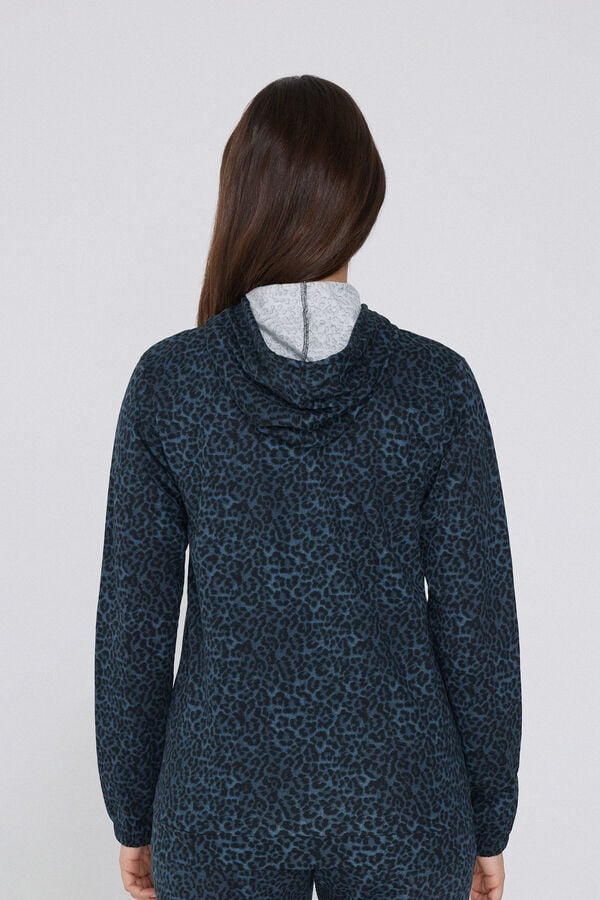 Tezenis Sudadera Capucha con Cremallera y Cordón Grandes descuentos