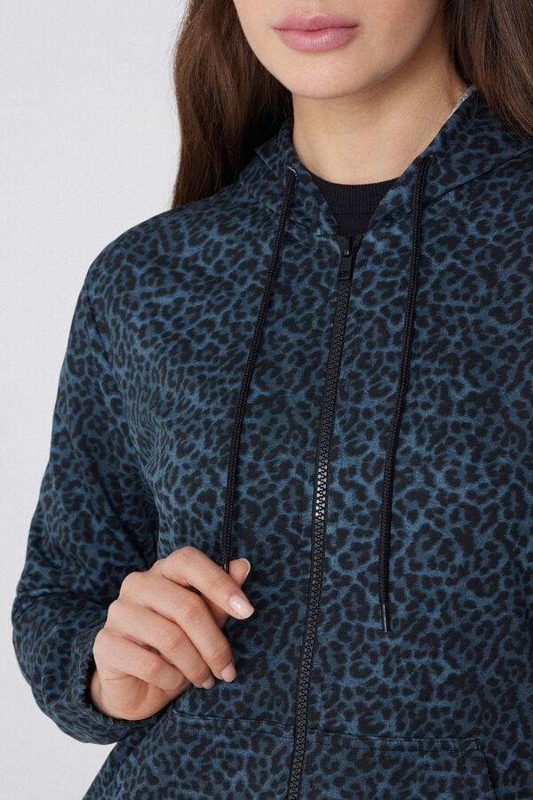Tezenis Sudadera Capucha con Cremallera y Cordón Grandes descuentos