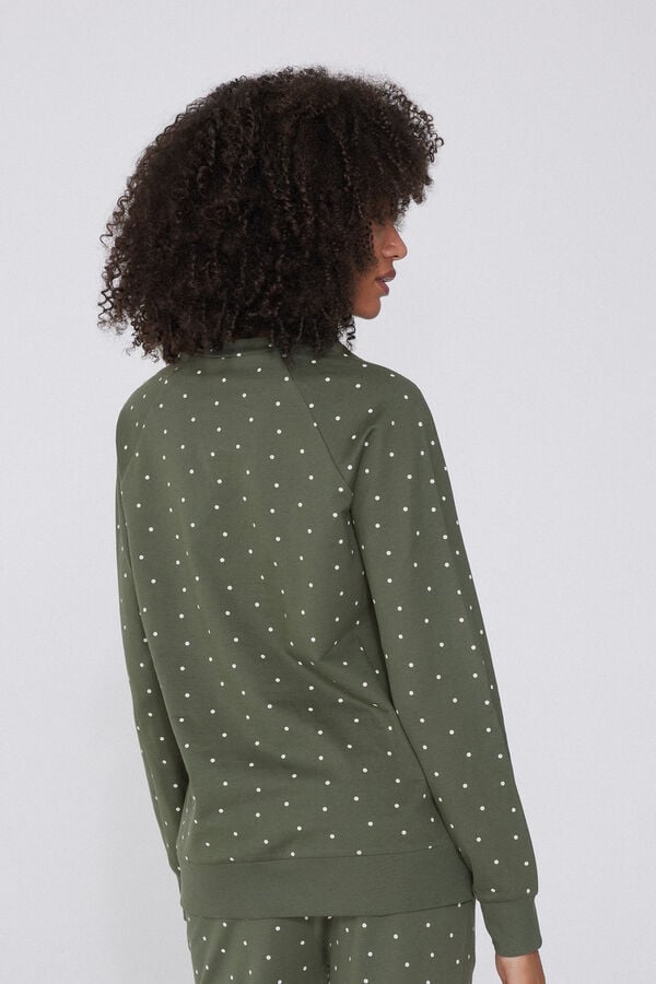 Tezenis Camiseta de Manga Larga con Cuello Redondo con Estampado Precios de Black Friday