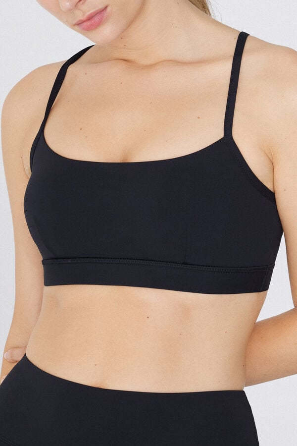 Tezenis Top Deportivo Corto con Relleno y Tirantes Finos Precio ultrabajo