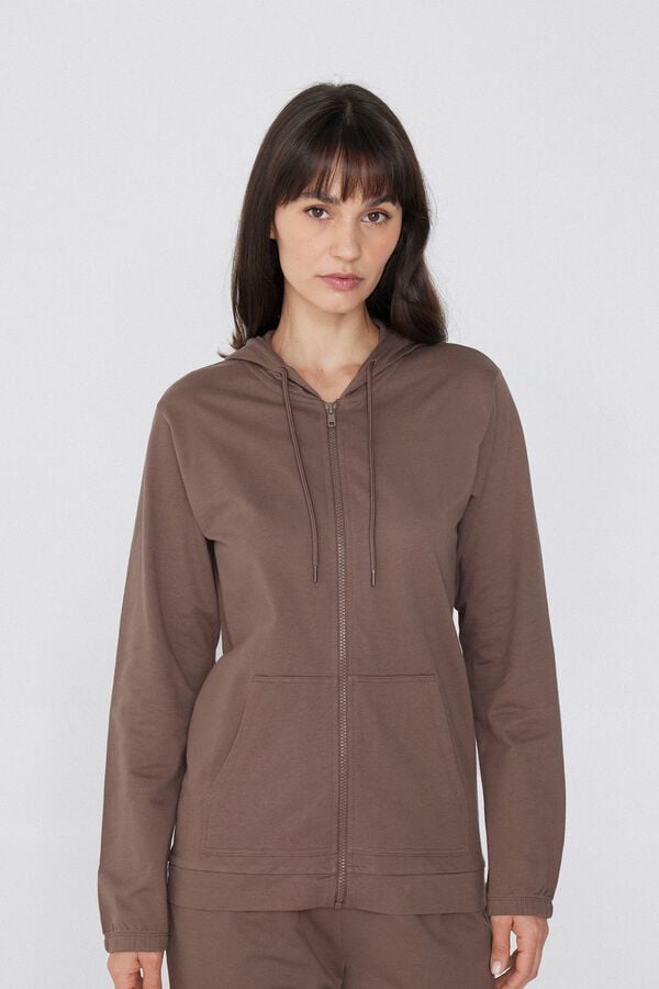 Tezenis Sudadera Ligera Capucha Cremallera y Cordón Outlet