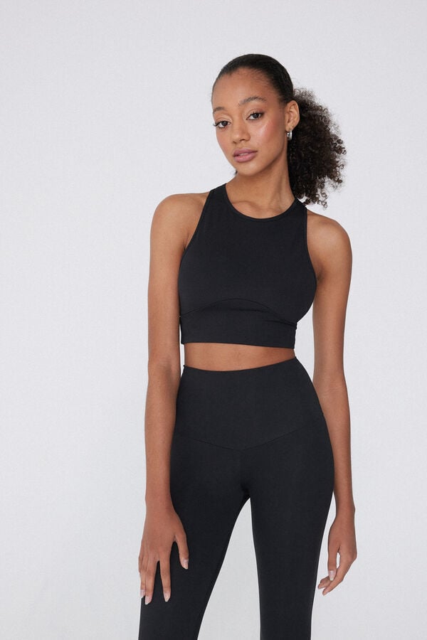 Tezenis Top Corto de Microfibra sin Mangas En oferta