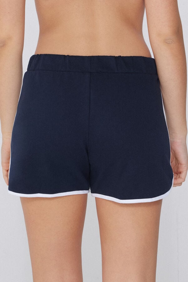 Tezenis Shorts de Felpa con Ribetes Rebajas de fábrica