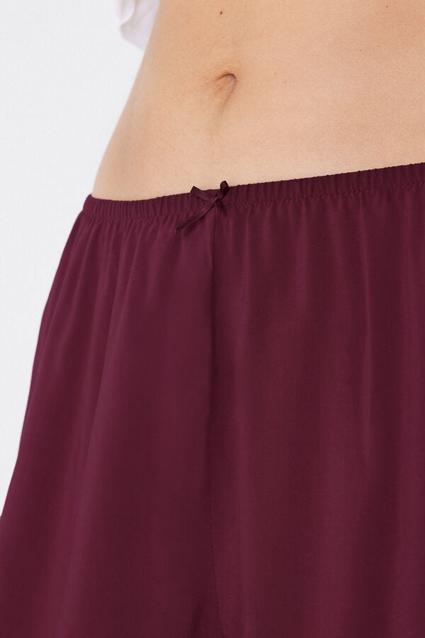 Tezenis Short de Tela de Viscosa de Color Liso Precio ultrabajo