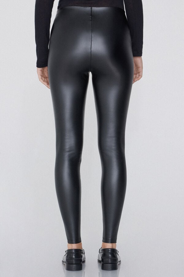 Tezenis Leggings Térmicos con Efecto Piel Oferta especial