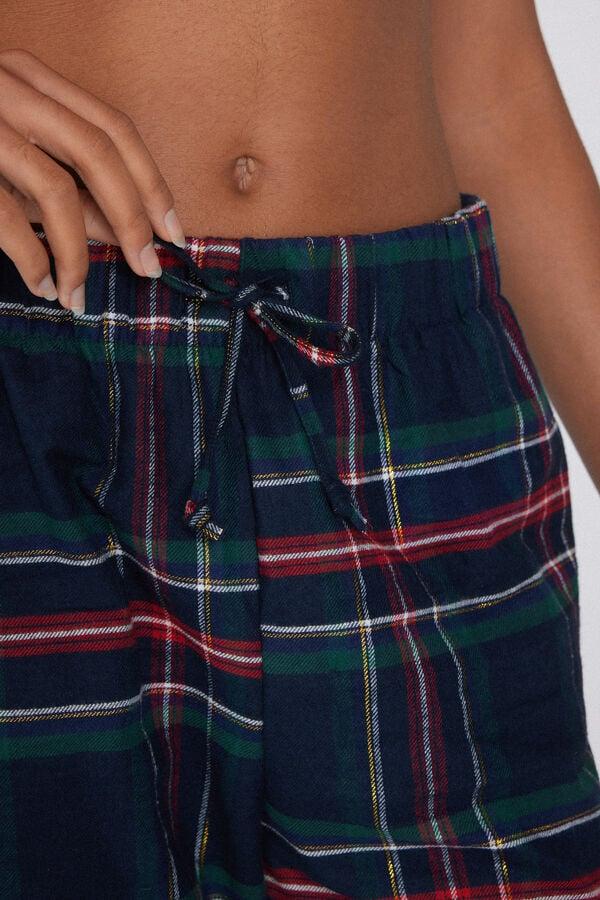 Tezenis Pantalones Largos de Franela con Estampado Liquidación