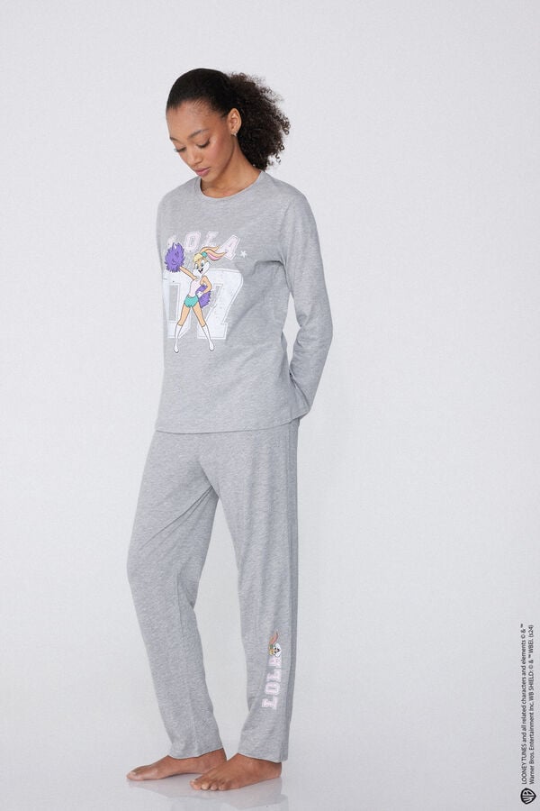 Tezenis Pijama Largo de Algodón Looney Tunes Envío internacional gratuito