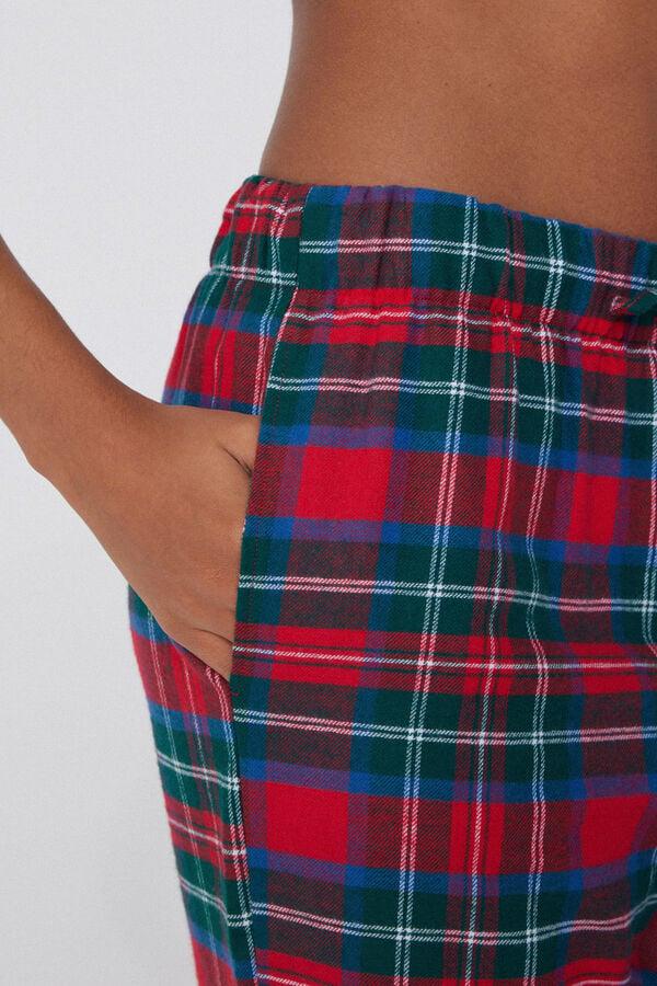 Tezenis Pantalones Largos de Franela con Estampado Precios de Black Friday