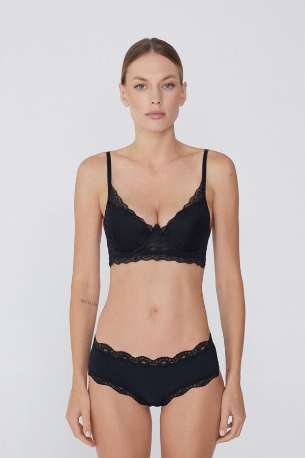 Tezenis Sujetador Super Push-Up de Encaje Reciclado Malibù Envío gratis