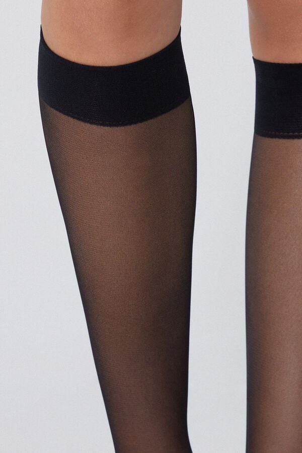 Tezenis Medias Rodilla Transparentes 20 Denier Appearance Tienda de fábrica