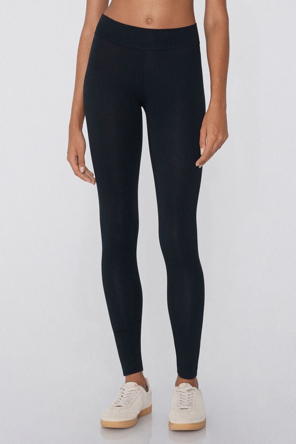 Tezenis Leggings de Algodón Orgánico Ventas relámpago