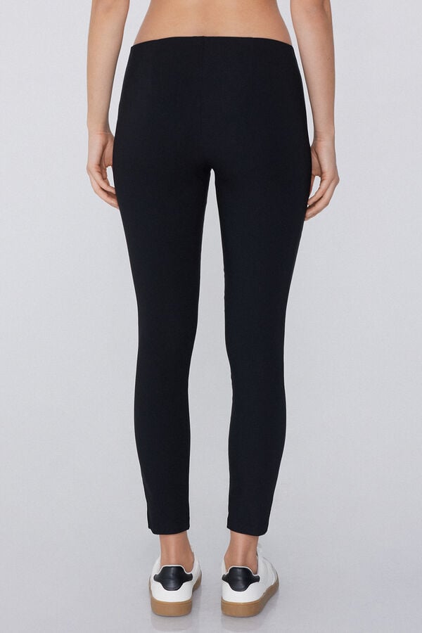 Tezenis Pantalones Capri de Viscosa con Aberturas Oferta especial