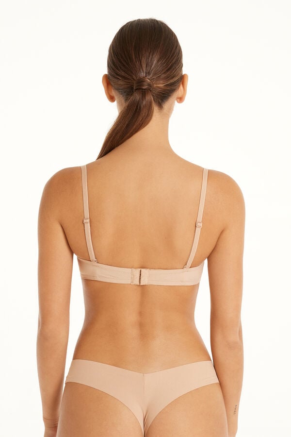 Tezenis Sujetador Bandeau Superrelleno Madrid de Microfibra Reciclada ÚLTIMAS EDICIONES