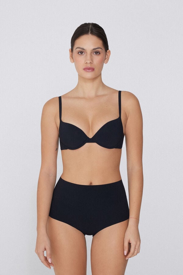 Tezenis Sujetador Push-Up de Microfibra Reciclada Athens Último día