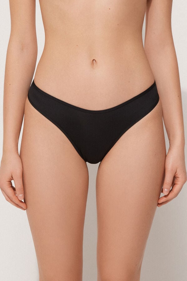 Tezenis Braguita de Bikini de Pernera Alta de Microfibra Reciclada Limitado a 3 días