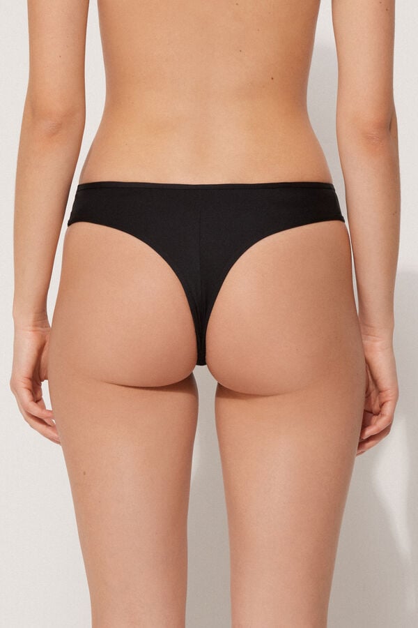 Tezenis Braguita de Bikini de Pernera Alta de Microfibra Reciclada Limitado a 3 días