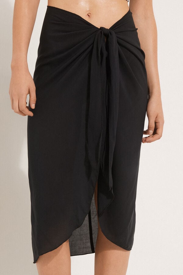Tezenis Pareo Midi de Tela de Viscosa