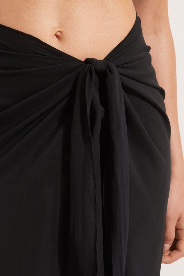 Tezenis Pareo Midi de Tela de Viscosa Ahorra y exporta