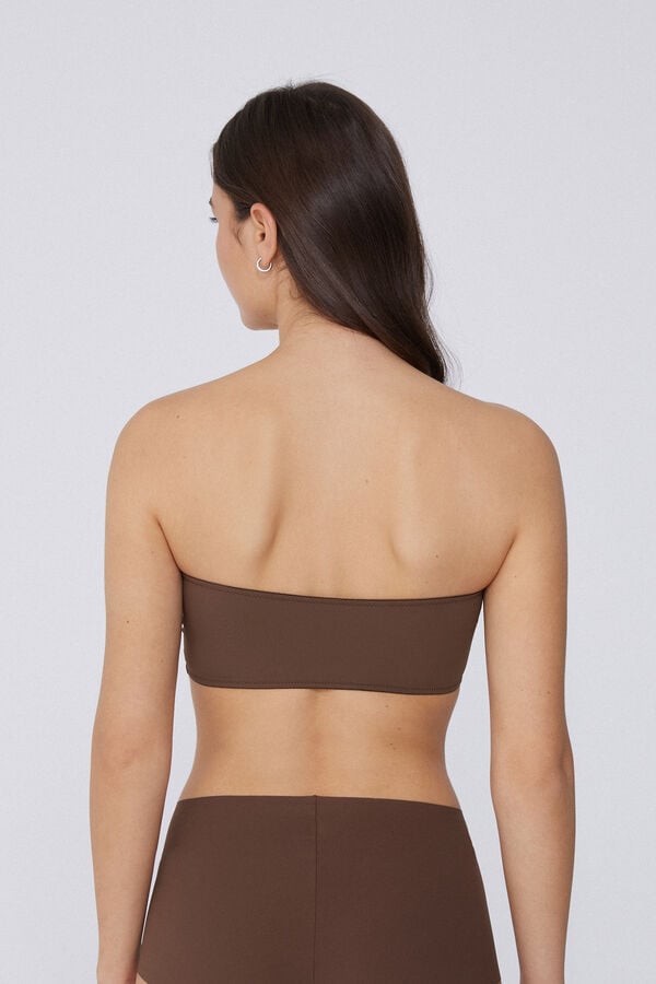 Tezenis Sujetador Bandeau Sidney de Microfibra Reciclada Precio ultrabajo