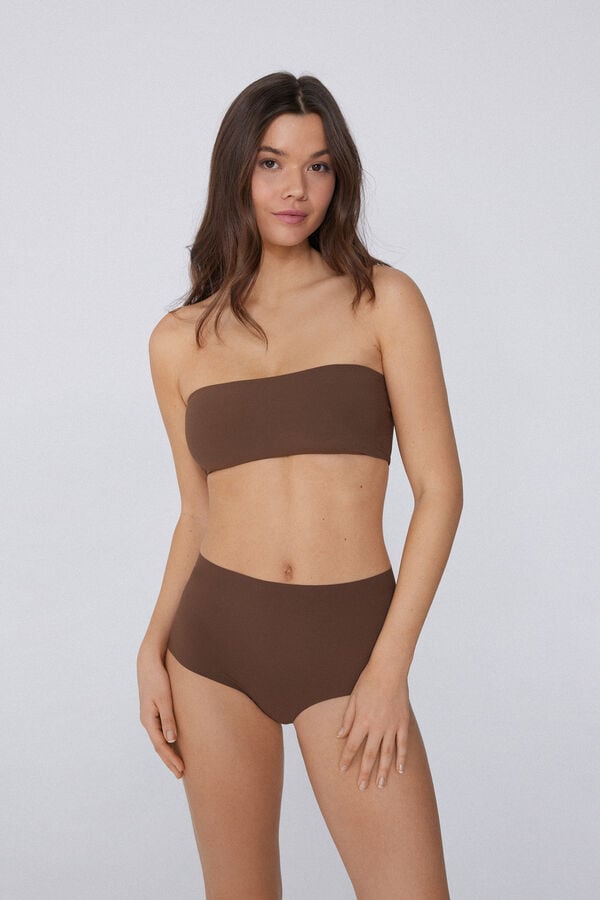 Tezenis Sujetador Bandeau Sidney de Microfibra Reciclada Precio ultrabajo
