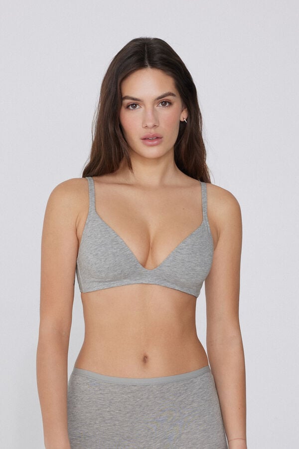 Tezenis Sujetador Triángulo Relleno Ligero Algodón Orgánico London