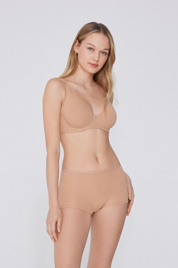 Tezenis Sujetador Balconette de Algodón Orgánico Paris En línea