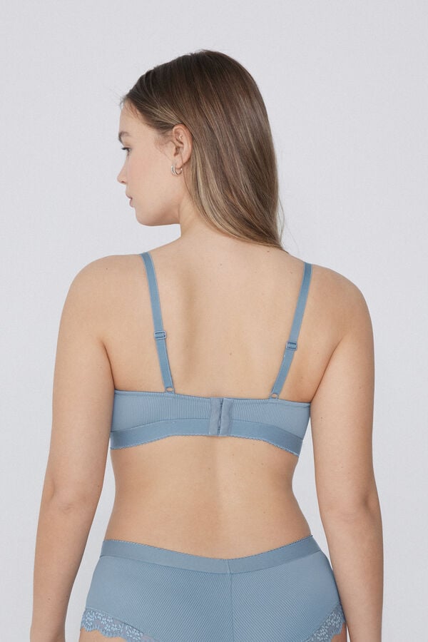 Tezenis Sujetador Triángulo Havana con Relleno Ligero Lounge Retreat Outlet