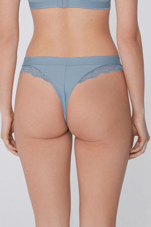 Tezenis Braguita Brasileña Cintura Alta Lounge Retreat En oferta