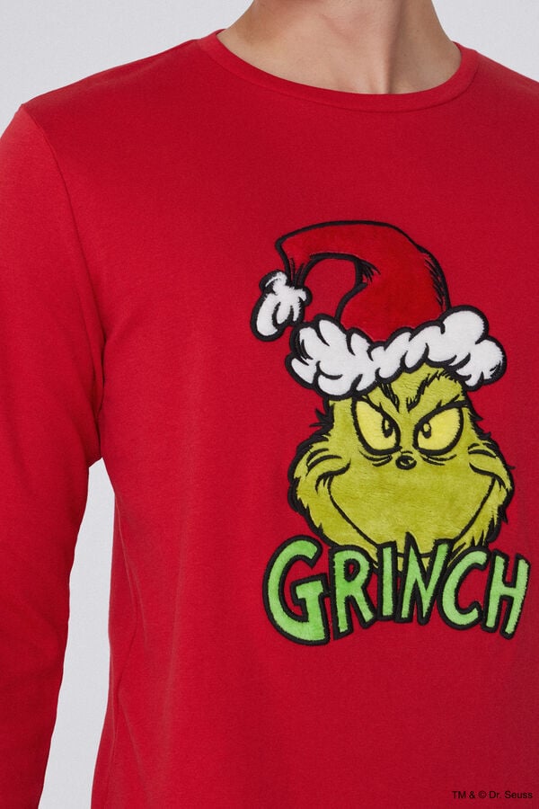 Tezenis Pijama Largo Algodón Grueso Grinch Promoción por tiempo limitado