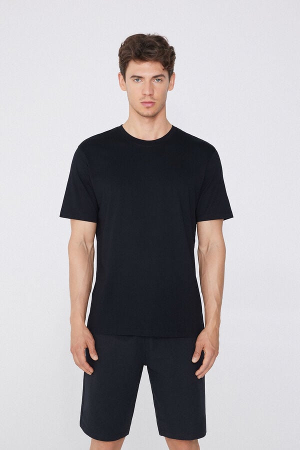 Tezenis Camiseta básica 100% algodón para hombre 2025