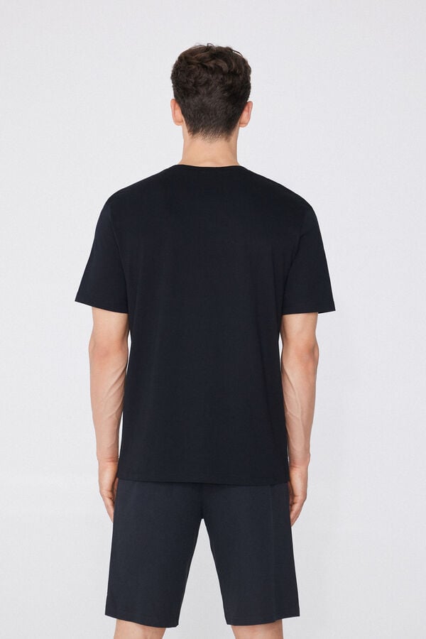Tezenis Camiseta básica 100% algodón para hombre 2025
