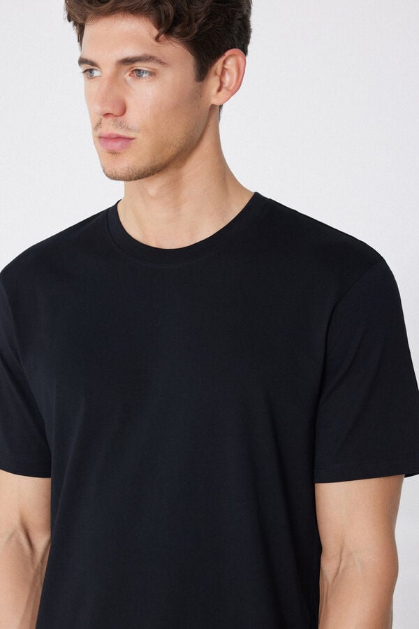 Tezenis Camiseta básica 100% algodón para hombre 2025