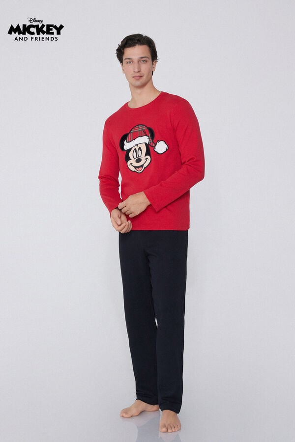 Tezenis Pijama Largo Algodón Grueso Disney Mickey Tienda