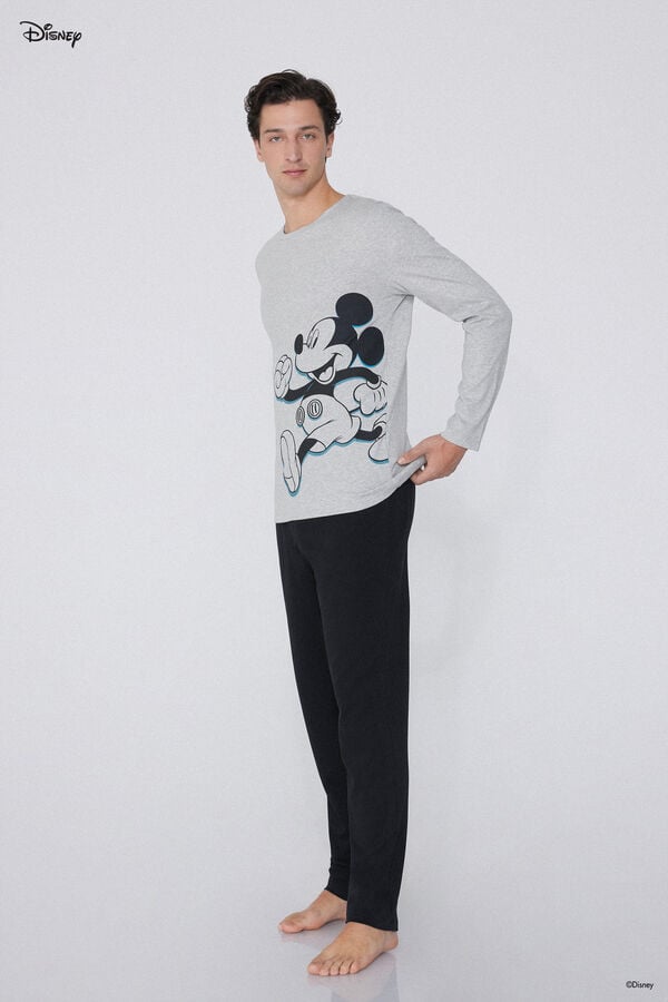 Tezenis Pijama Largo Algodón Grueso Disney Mickey Liquidación