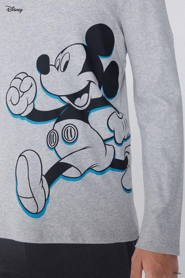 Tezenis Pijama Largo Algodón Grueso Disney Mickey Liquidación