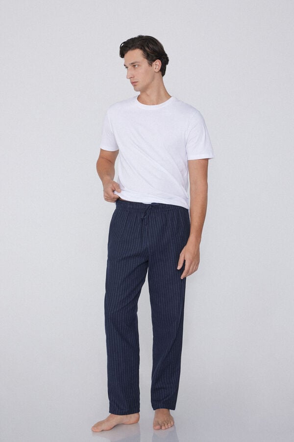 Tezenis Pantalón Largo de Franela Últimos 3 días